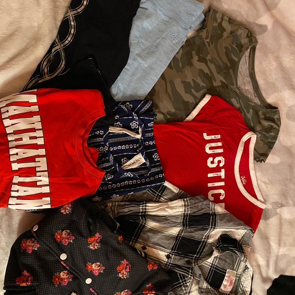 JUSTICE & More Girls HUGE 8 Piece Lot 🤩👍